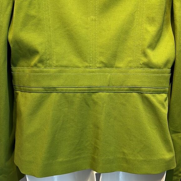 Jones New York Green Zip Up Jacket Size M - Picture 8 of 12